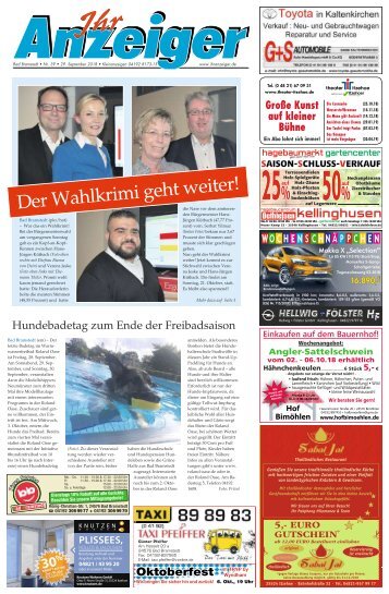 Ihr Anzeiger Bad Bramstedt 39 2018