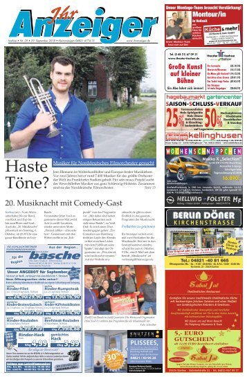 Ihr Anzeiger Itzehoe 39 2018