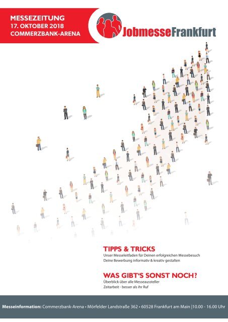 JOBMESSE-ZEITUNG der Jobmesse Frankfurt am Main am 17. Oktober 2018