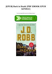 [EPUB] Dark in Death {PDF EBOOK EPUB KINDLE}