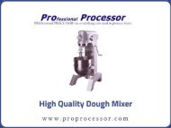 Shop Dough mixer - ProProcessor