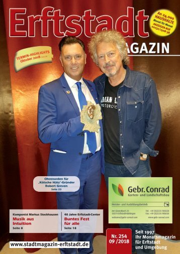 Erftstadt Magazin September 2018