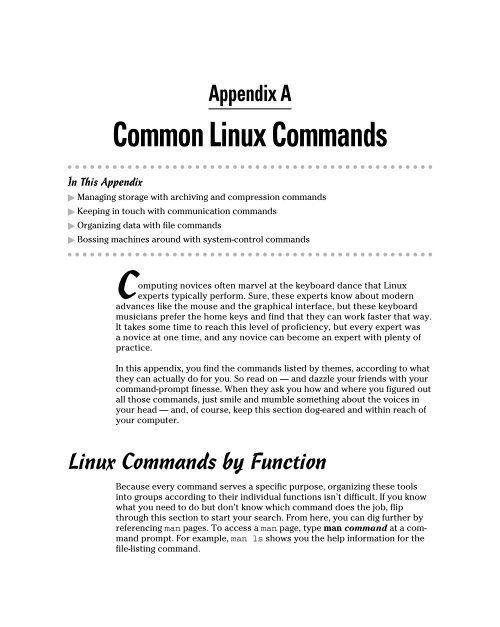 Linux Dummies 9th