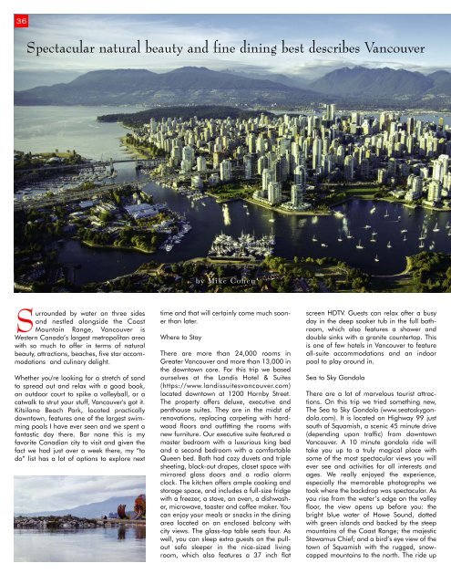 Canadian World Traveller Fall 2018 Issue