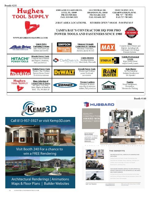 Tampa Construction Monthly 2018