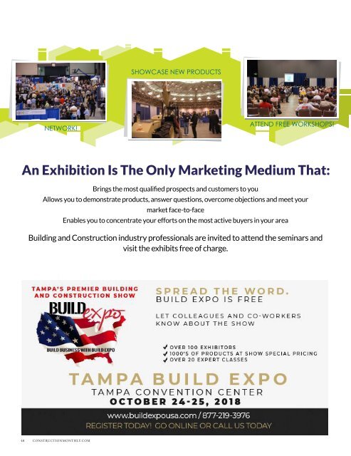 Tampa Construction Monthly 2018