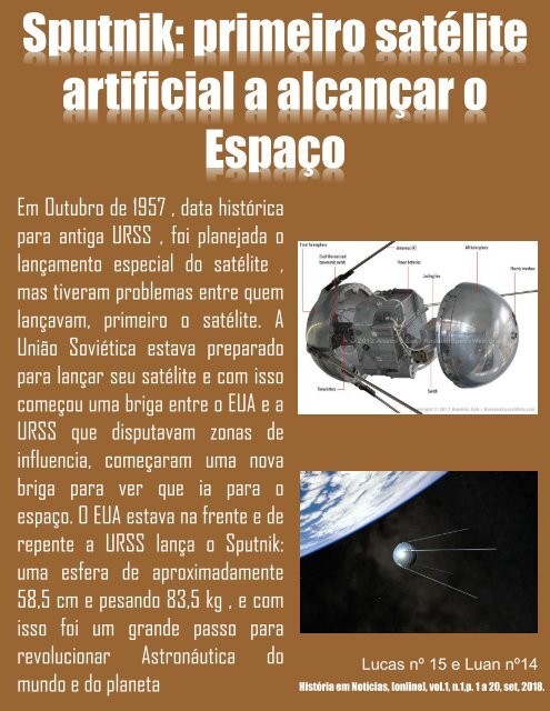 Revista 9°B #guerrafriaemnoticias segundo semestre 2018