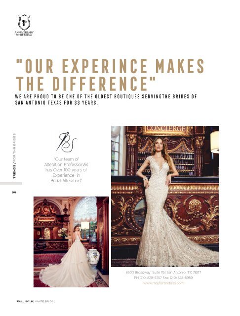 WHITE BRIDAL MAGAZINE