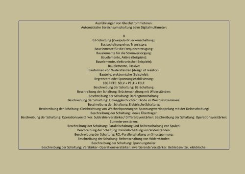 Teaching material catalog: german-english technical dictionary glossary