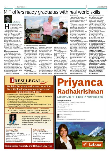 Indian Newslink October 1 2018 Digital Edition