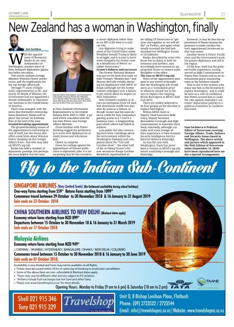 Indian Newslink October 1 2018 Digital Edition