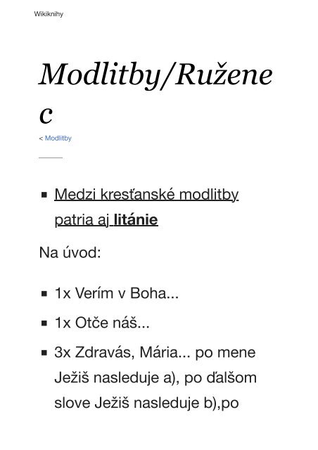 Posvätný Ruženec