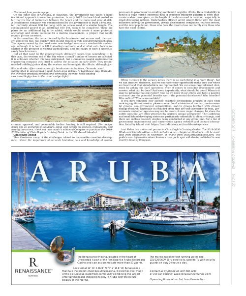 Caribbean Compass Yachting Magazine - October 2018