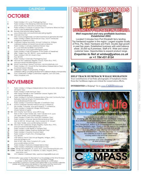 Caribbean Compass Yachting Magazine - October 2018