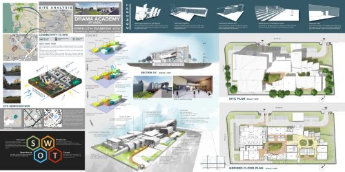 Academy of Drama: Architectural Design portfolio