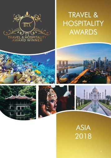 Travel & Hospitality Awards | Asia 2018 | www.thawards.com