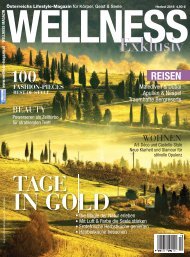 WELLNESS Magazin Exklusiv - Herbst 2018