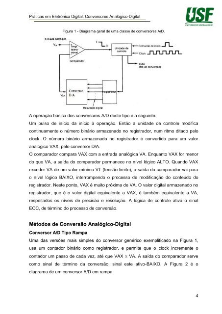 Práticas em Eletrônica Digital: Conversores Analógico-Digital