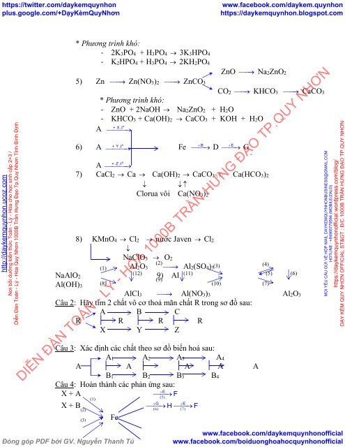 Cách tìm công thức hóa học lớp 8