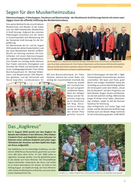 Der Gerungser - Oktober 2018