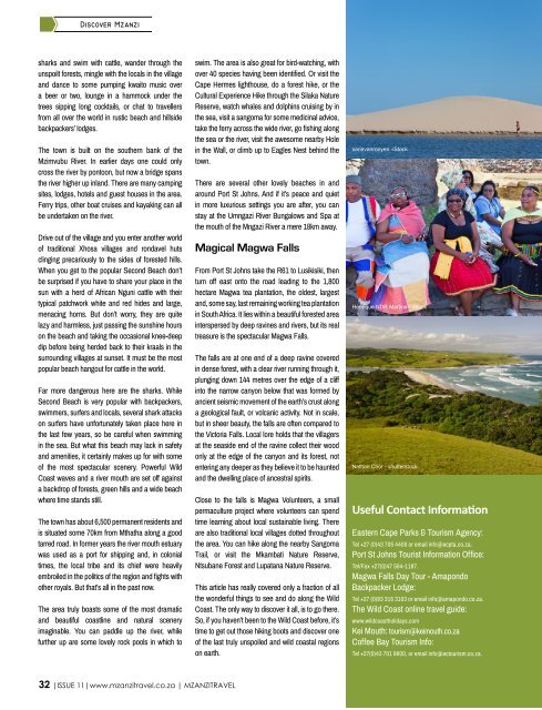 Mzanzitravel Local Travel Inspiration Issue 11