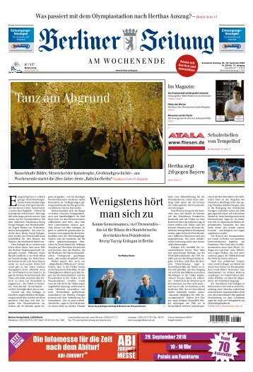 Berliner Zeitung 29./30.09.2018