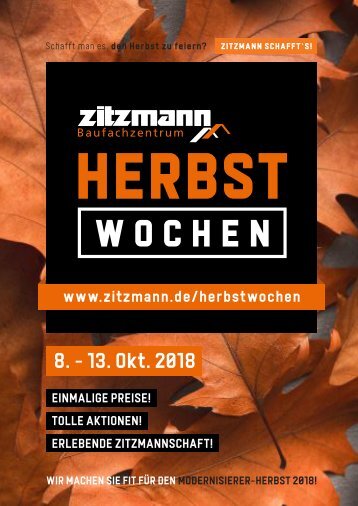 Zitzmann Herbstwochen