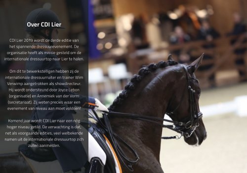 Sponsorbrochure CDI Lier - 2019 - Nederlands