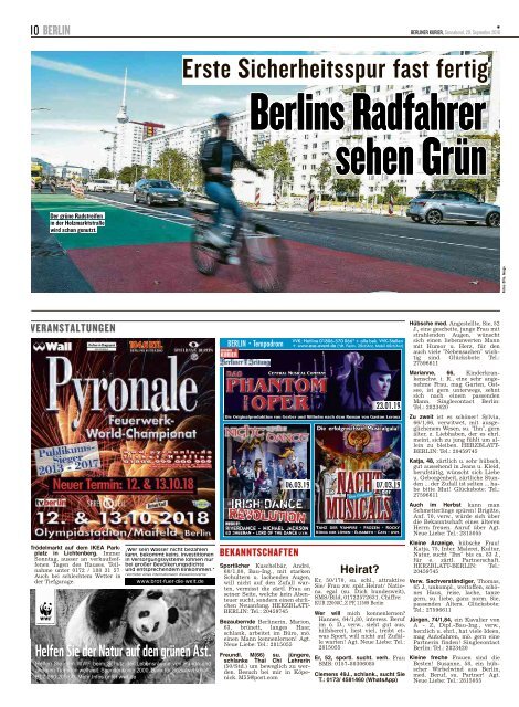 Berliner Kurier 29.09.2018