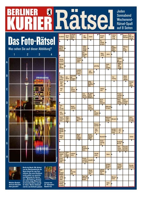 Berliner Kurier 29.09.2018