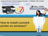 How to install Lexmark printer on windows-converted