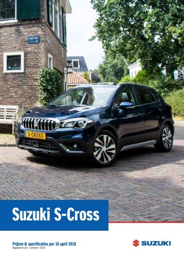 Suzuki Prijslijst Suzuki S Cross (NEDC)
