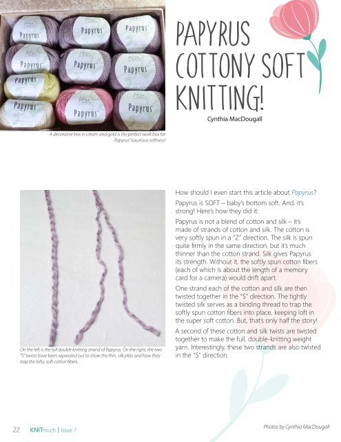 KNITmuch | Issue 07