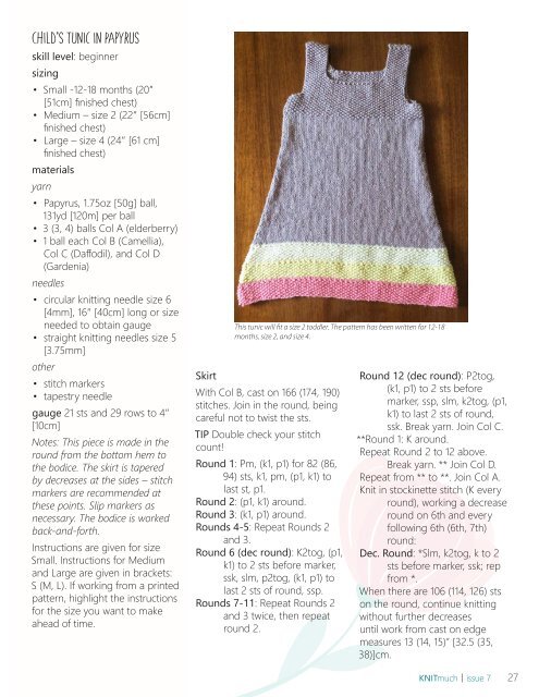 KNITmuch | Issue 07