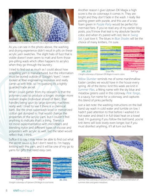 KNITmuch | Issue 07