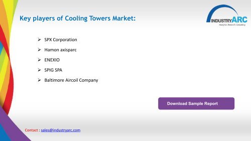 Cooling Towers Market