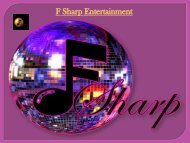 F Sharp Entertainment