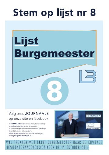 Lijst Burgemeester Affligem Gazet 5 