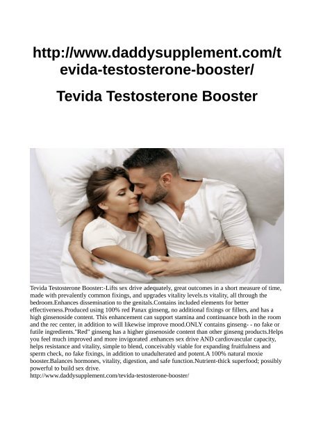 http://www.daddysupplement.com/tevida-testosterone-booster/