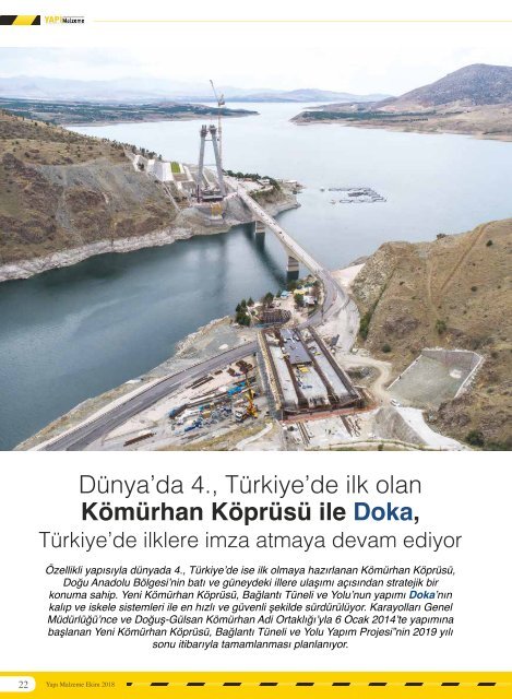 YAPI Malzeme October 2018