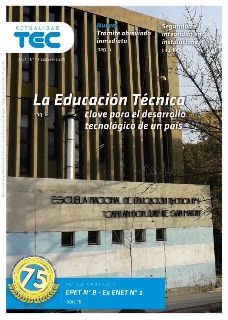 Revista Actualidad TEC | Septiembre 2018