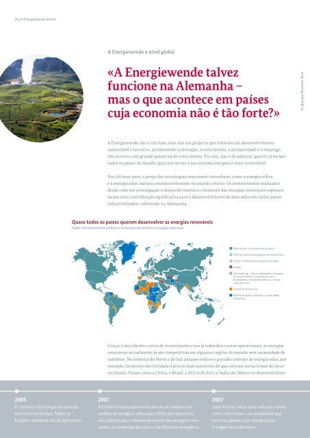 A Energiewende alemã (África Ocidental)