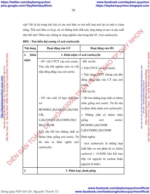 Phát triển năng lực giải quyết vấn đề cho học sinh thông qua dạy học tích hợp chương Anđehit - Xeton - Axit Cacboxylic hóa học 11 trung học phổ thông