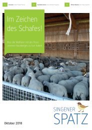 Singener Spatz Oktober 2018 26.09.18