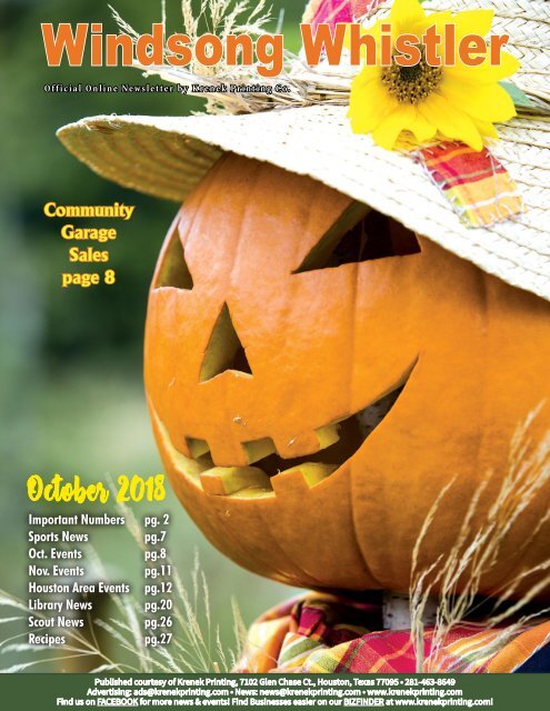 Windsong October 2018