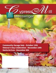Cypress Mill October 2018