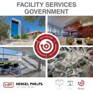 Hensel Phelps Services - Government Digital Brochure