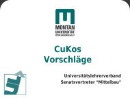 CuKo Mitglieder Ersatzmitglieder - ULV Leoben - Montanuniversität ...