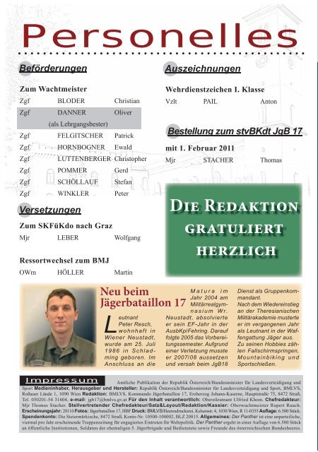 Die Kaderpräsenzeinheit (KPE) - Österreichs Bundesheer