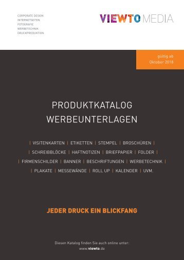 Verkaufskatalog 2018-10-01